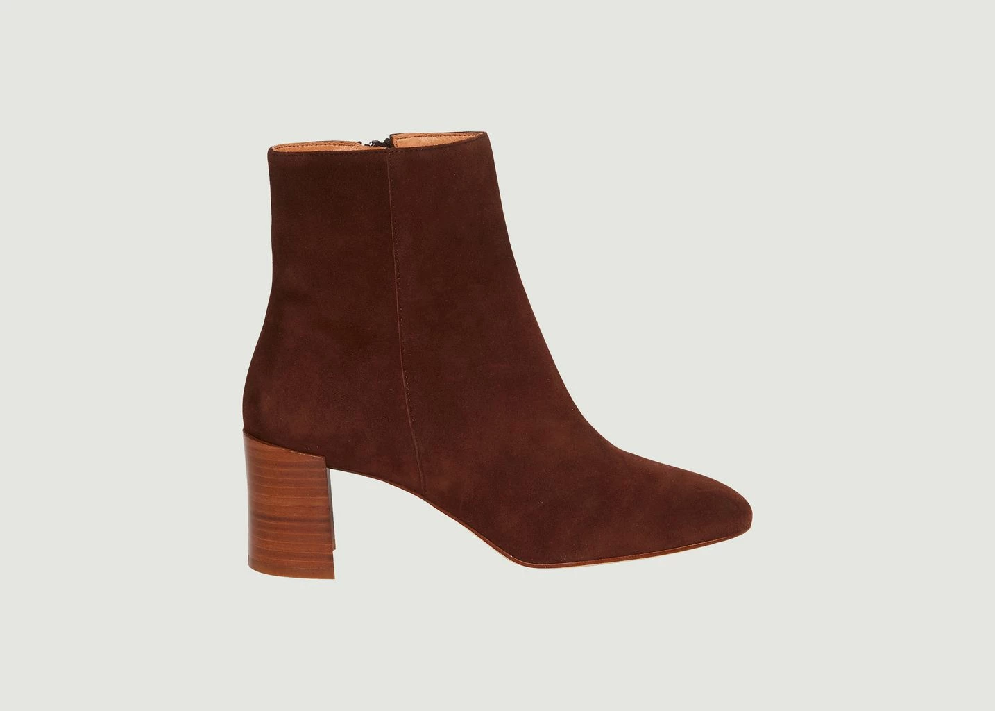 Petite Mendigote Brown Claudette Suede Leather Boots 1 Petite Mendigote Brown Claudette Suede Leather Boots