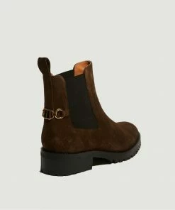 Petite Mendigote Milo Suede Leather Chelsea Boots