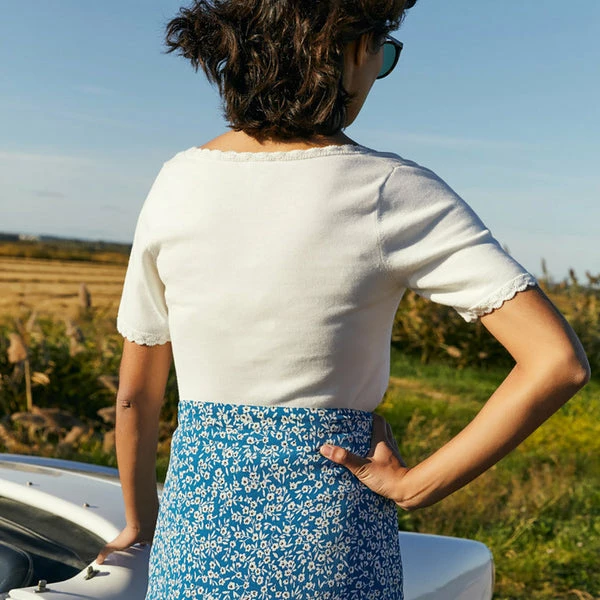 Petite Mendigote Bruno White Top 1 Petite Mendigote Bruno White Top