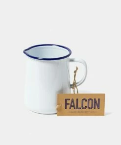 Falcon Enamelware White Pint Jug