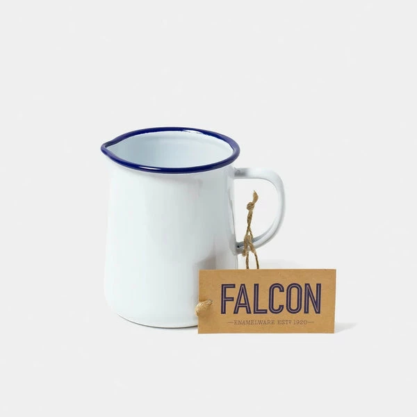 Falcon Enamelware White Pint Jug 1 Falcon Enamelware White Pint Jug