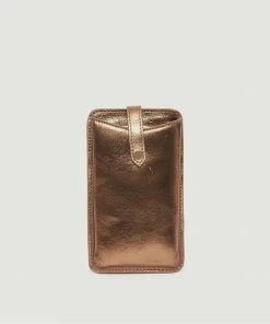 Petite Mendigote Elsa Metallic Leather Phone Case