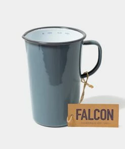 Falcon Enamelware Pigeon Grey 2 Pint Jug