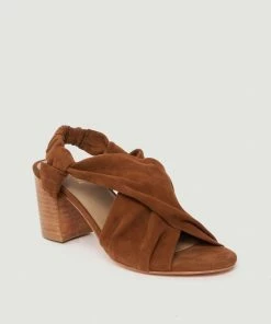 Petite Mendigote Jill Leather Heels Sandals