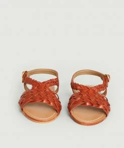 Petite Mendigote Mendy Leather Sandals