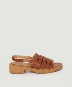 Petite Mendigote Roberta Leather Sandals