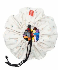 Play and Go Mini Tappeto Portagiochi Rainbow