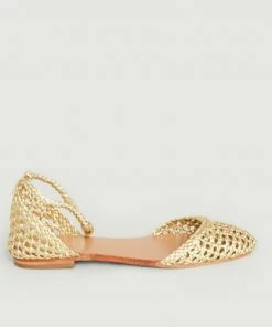 Petite Mendigote Piccolo Preva Leather Flat Sandals