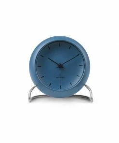Rosendahl City Hall Table Clock, Stone Blue