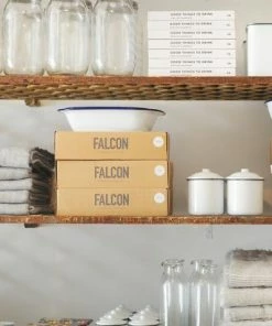 Falcon Enamelware Original White Pie Set