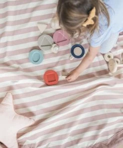 Play and Go Tappeto Portagiochi - New Stripe Pink