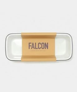 Falcon Enamelware Pigeon Grey Loaf Tin