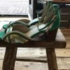 Petite Mendigote Dilmo Heeled Sandal - Bright Green