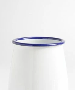 Falcon Enamelware Original White Utensil Pot