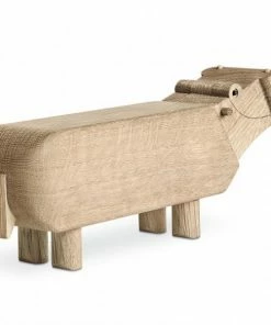 Rosendahl Kay Bojesen Hippo Oak Decoration