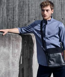 Reisenthel Blue Canvas Cross Bag