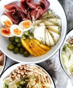 Falcon Enamelware Large Salad Bowl Pigeon Grey