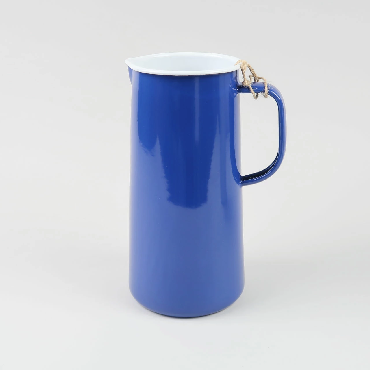 Falcon Enamelware 3 Pint Enamel Jug - Mineral Blue 2 Falcon Enamelware 3 Pint Enamel Jug - Mineral Blue