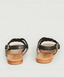 Petite Mendigote Mendy Leather Sandals