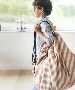 Play and Go Tappeto Portagiochi - New Stripe Pink