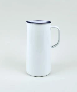 Falcon Enamelware 3 Pint Enamel Jug White