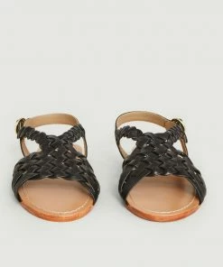 Petite Mendigote Mendy Leather Sandals