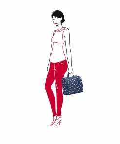 Reisenthel XL Spots Navy Foldable Toilet Bag 7 Reisenthel XL Spots Navy Foldable Toilet Bag