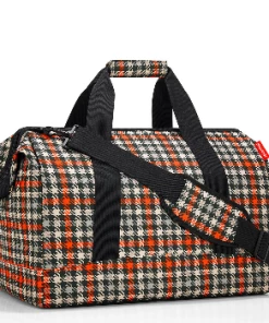 Reisenthel Glencheck Red Allrounder L Shoulder Bag