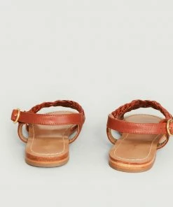 Petite Mendigote Mendy Leather Sandals
