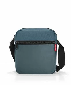 Reisenthel Blue Canvas Cross Bag