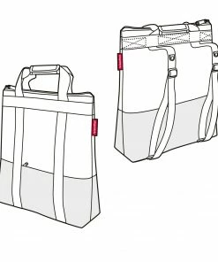 Reisenthel Russet Red CANVAS DAY PACK Rucksack 9 Reisenthel Russet Red CANVAS DAY PACK Rucksack