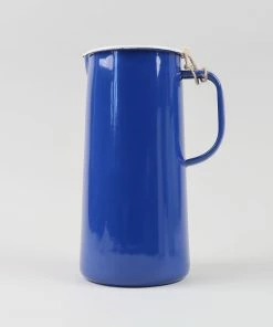 Falcon Enamelware 3 Pint Enamel Jug - Mineral Blue 6 Falcon Enamelware 3 Pint Enamel Jug - Mineral Blue