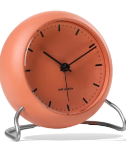 Rosendahl Arne Jacobsen City Hall Table Clock Pale Orange