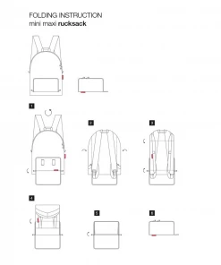 Reisenthel Black Mini Maxi Unisex Rucksack Bag