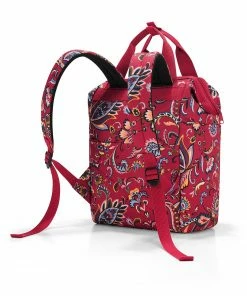 Reisenthel Medium Paisley Red ALLROUNDER R Rucksack 7 Reisenthel Medium Paisley Red ALLROUNDER R Rucksack
