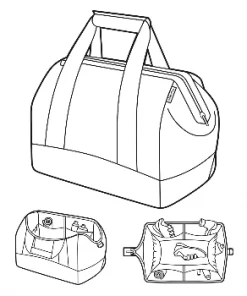 Reisenthel Twist Silver Allrounder L Shoulder Bag