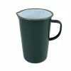 Falcon Enamelware 2 Pint Teal Green Enamel Jug