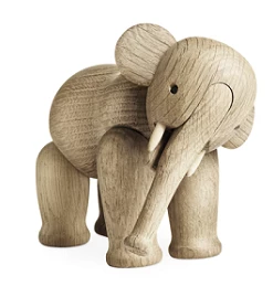 Rosendahl Kay Bojesen Elephant Oak Decoration