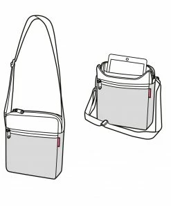 Reisenthel Blue Canvas Cross Bag