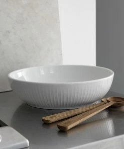 Rosendahl Hammershøi Oak Salad Serving Set