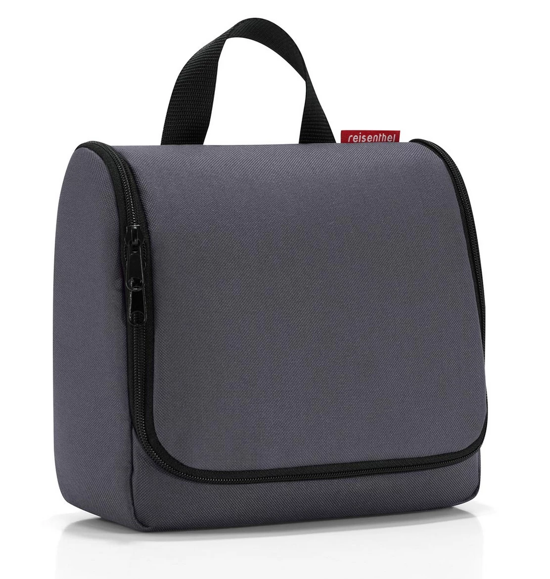 Reisenthel Graphite Foldable Unisex Travel Toilet Bag 1 Reisenthel Graphite Foldable Unisex Travel Toilet Bag