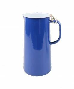 Falcon Enamelware 3 Pint Enamel Jug - Mineral Blue