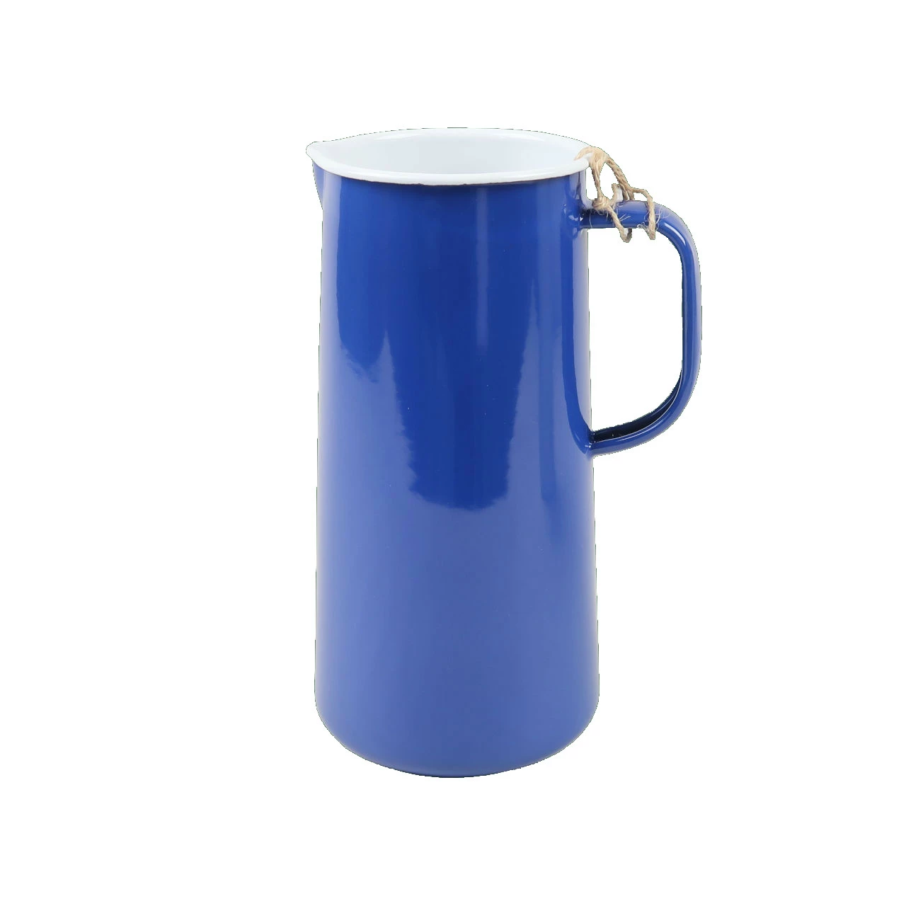 Falcon Enamelware 3 Pint Enamel Jug - Mineral Blue 1 Falcon Enamelware 3 Pint Enamel Jug - Mineral Blue