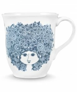 Rosendahl Bjørn Wiinblad Rosalinde Mug Dusty Blue