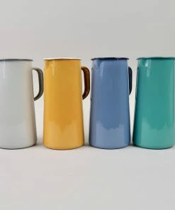 Falcon Enamelware 3 Pint Enamel Jug - Mustard Yellow