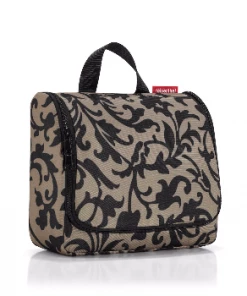 Reisenthel Baroque Taupe Foldable Toilet Bag