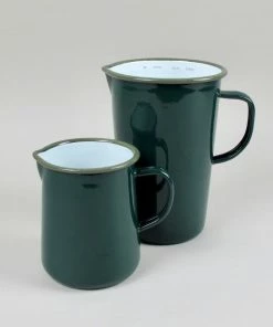 Falcon Enamelware Teal Green Enamel 1 Pint Jug
