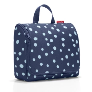 Reisenthel XL Spots Navy Foldable Toilet Bag 1 Reisenthel XL Spots Navy Foldable Toilet Bag