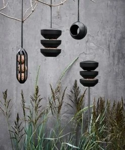 Rosendahl Ro Birds Recycled Hanging Suet Ball Feeder Green