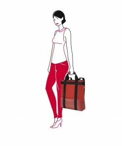 Reisenthel Russet Red CANVAS DAY PACK Rucksack 8 Reisenthel Russet Red CANVAS DAY PACK Rucksack